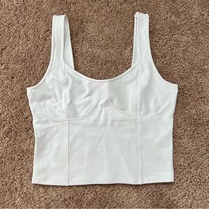 Abercrombie Ponte Corset Top | Size Large | NWOT